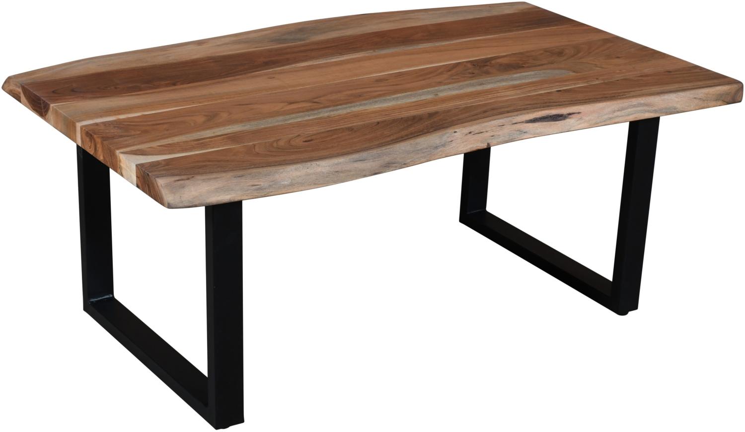 Couchtisch >Coffetable< in Akazie / schwarz - 110x45x65 (BxHxT) Bild 1