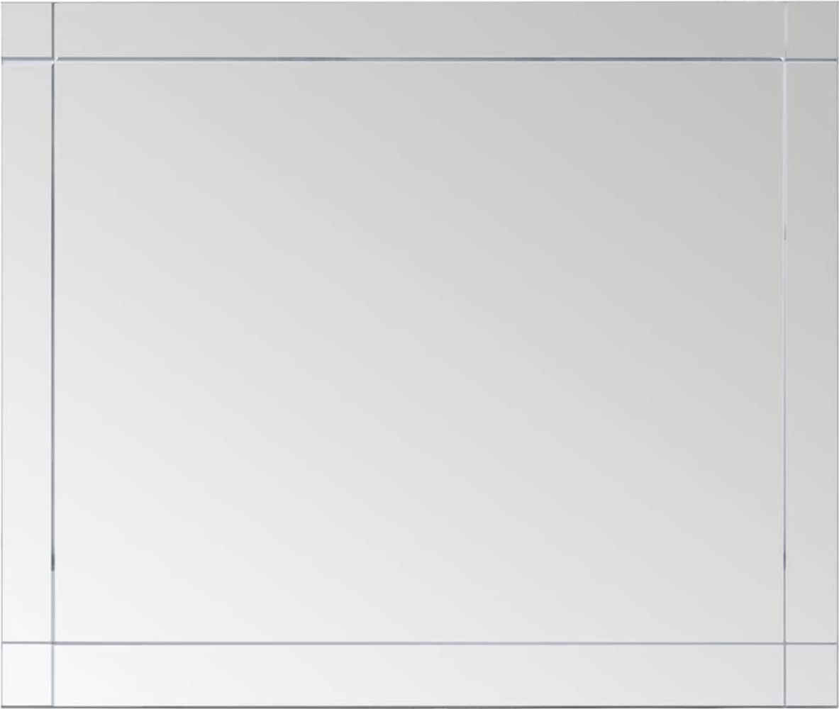 vidaXL Wandspiegel 80x60 cm Glas 249533 Bild 1