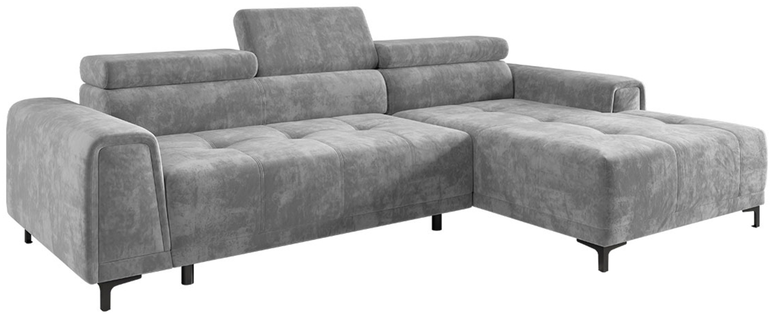 Ecksofa Volta Mini (Farbe: Monolith 84, Seite: Rechts) Bild 1