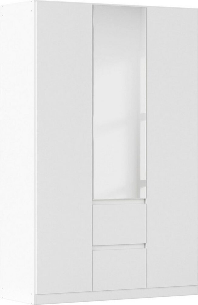 rauch Drehtürenschrank Kleiderschrank Schrank mit Spiegel Garderobe Garderobenschrank MAINZ grifflose Front mit Spiegel, Außentüren mit Push-to-Open Funktion Bild 1