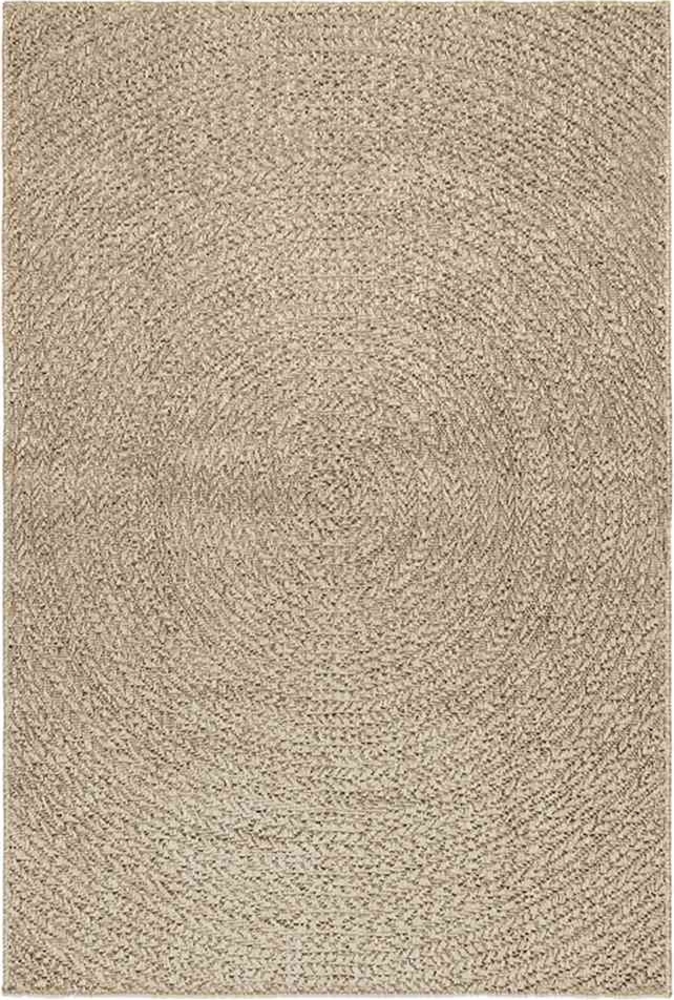 vidaXL Teppich ZIZUR Beige 120x170 cm Jute-Optik Indoor und Outdoor 4010407 Bild 1