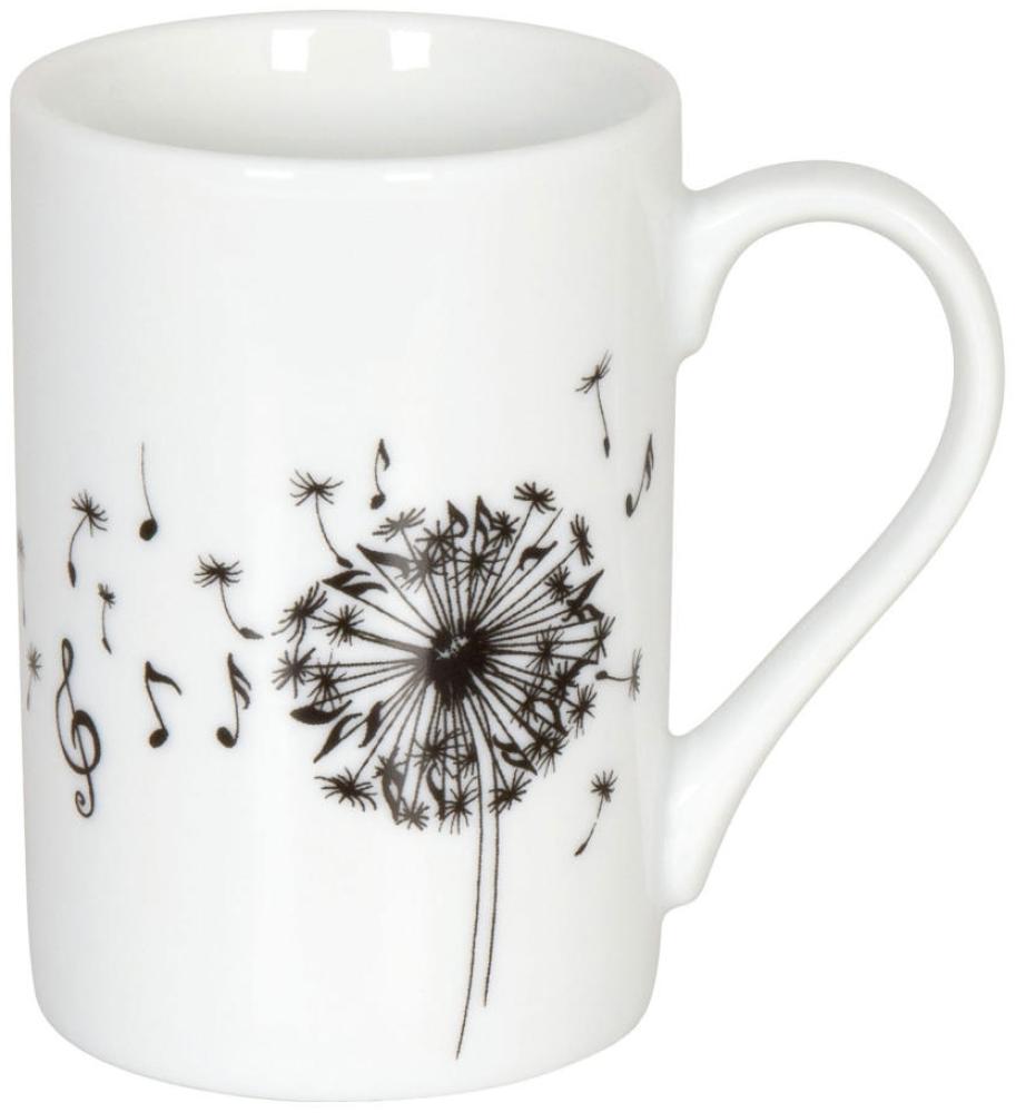 Könitz Minipresso-Tasse Music Dandelion, Espressotasse, Espressobecher, Porzellan, 90 ml, 11 1 353 1775 Bild 1