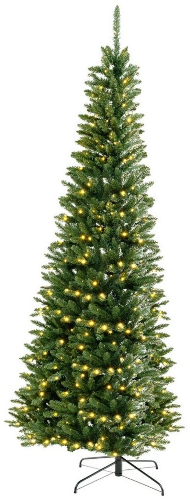 COSTWAY Künstlicher Weihnachtsbaum, 240cm, 360 LEDs, 1137 Zweigspitze Bild 1