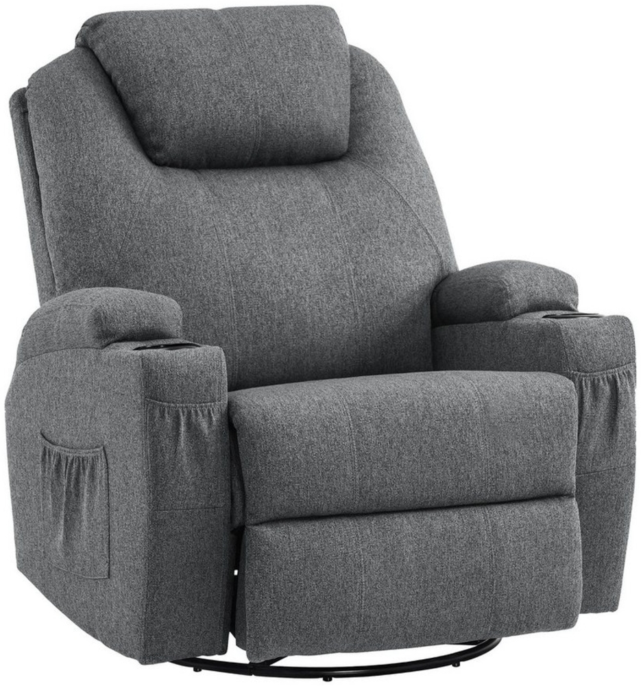 MCombo Relaxsessel MCombo manuell Massagesessel TV-Sessel Relaxsessel 7020, manuell, mit Heizung, 360° drehbar und schwenkbar, 100 × 92 × 109 cm Bild 1