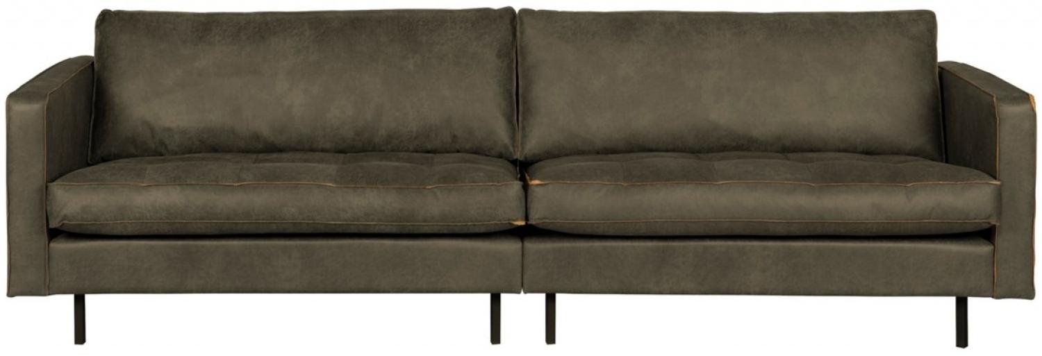 Rodeo Classic Sofa 3 Sitzer Lederoptik, Army Bild 1