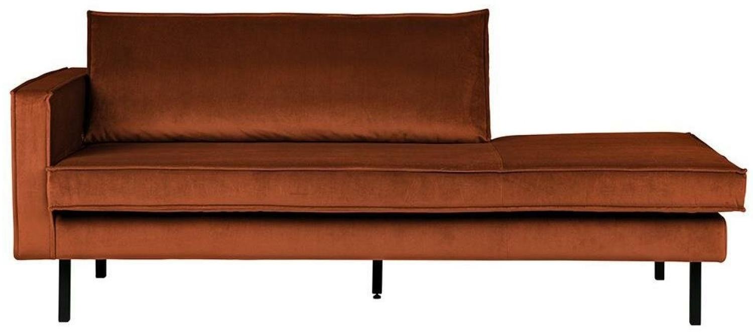 Recamiere Rodeo Daybed Samt, links Rost Bild 1