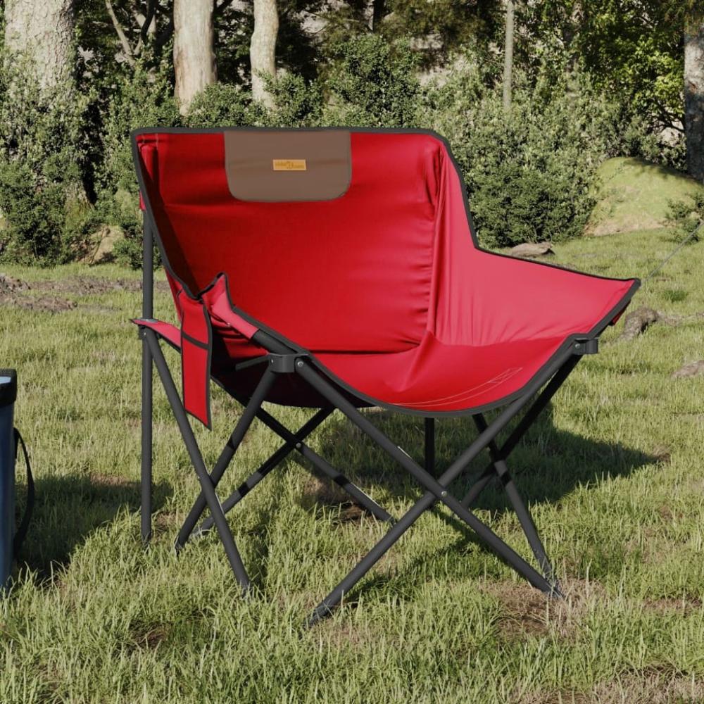 vidaXL Campingstühle 2 Stk. mit Tasche Klappbar Rot 366549 Bild 1