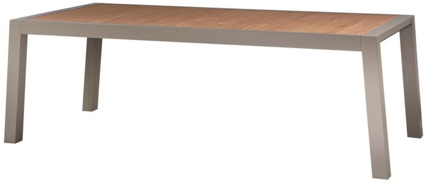 EXOTAN Esstisch Sulphur aus Aluminium, 220x100 cm, Geeignet für 6-8 Personen Bild 1