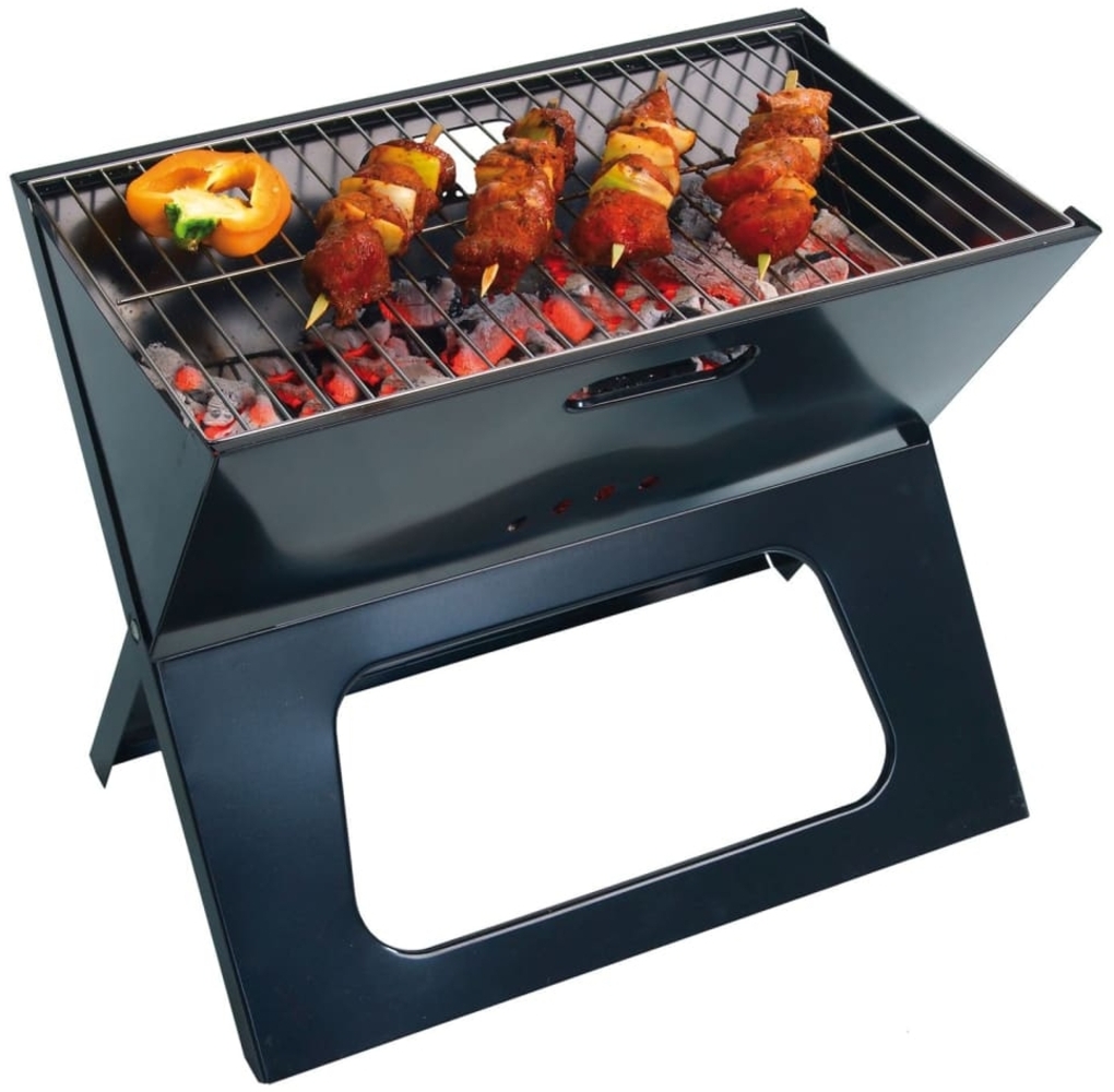 Practo Garden Grill Tragbar Schwarz 446135 Bild 1