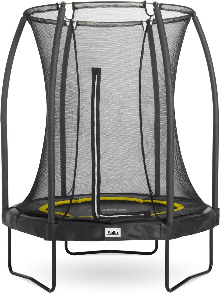 Salta 'Comfort Edition' Trampolin inkl. Sicherheitsnetz, schwarz, 153 cm Bild 1