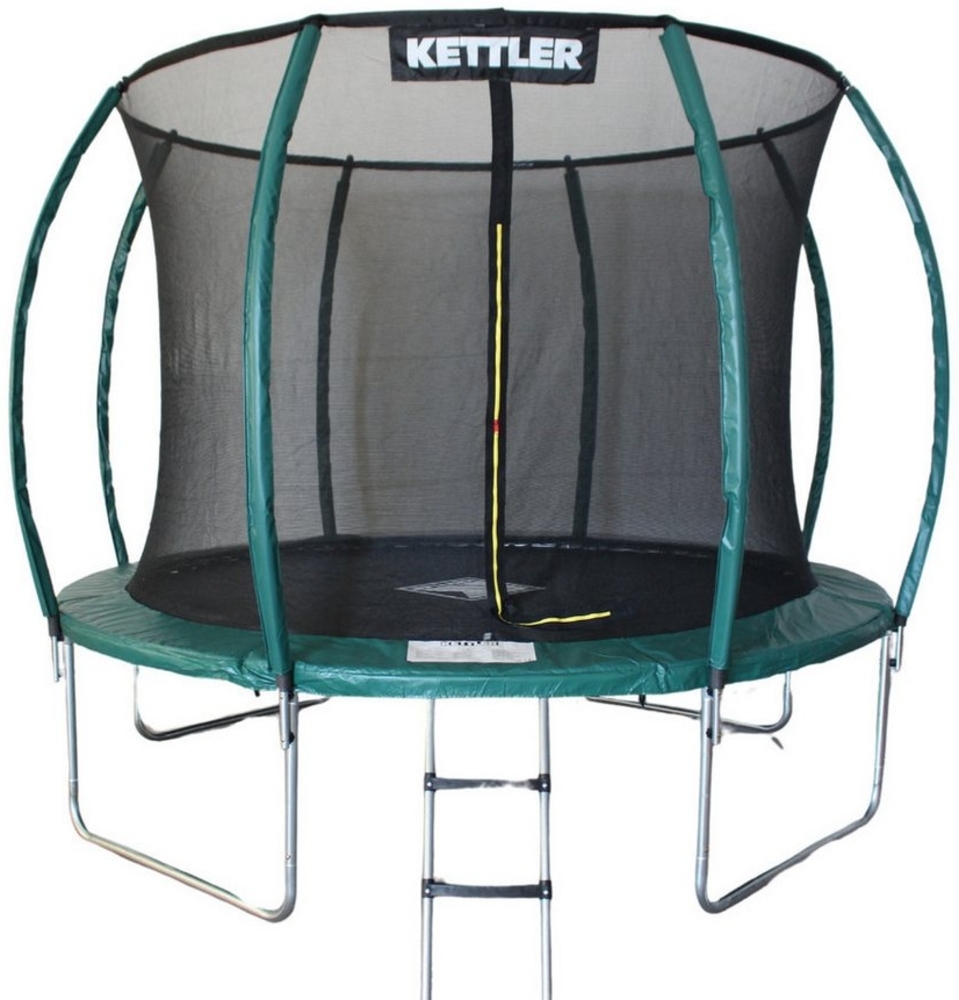 KETTLER Outdoor Trampolin JUMP 305 cm navy gruen Bild 1