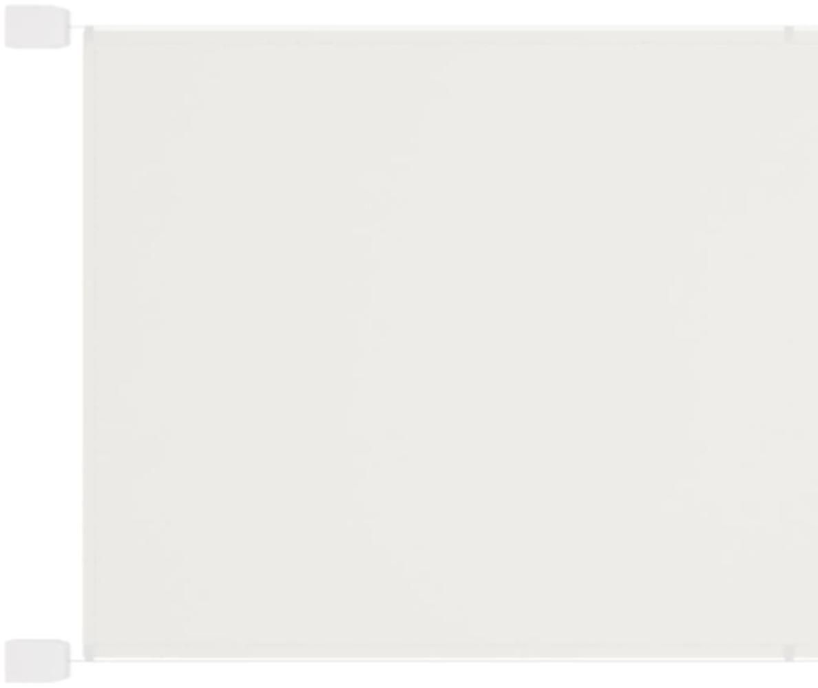 Senkrechtmarkise Weiß 250x270 cm Oxford-Gewebe Bild 1