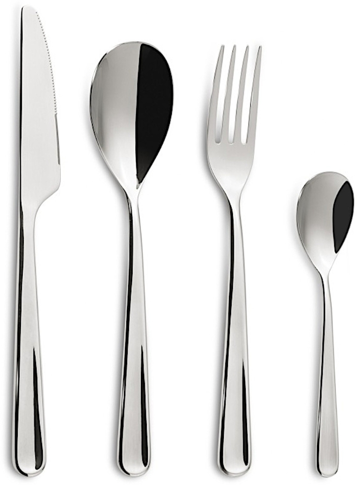 COMAS Besteck-Set LONDON, 24 Teile Edelstahl 18/10 poliert / Tafelbesteck Bild 1