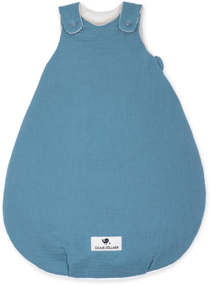 Julius Zöllner Babyschlafsack Musselin blau 68/74 Bild 1