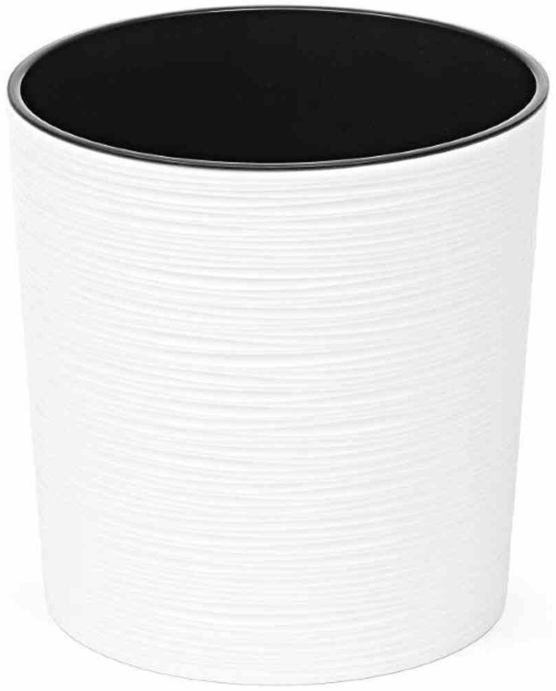 Siena Garden Pflanzgefäße LOCON GROOVE weiß groove 25x26 cm Bild 1