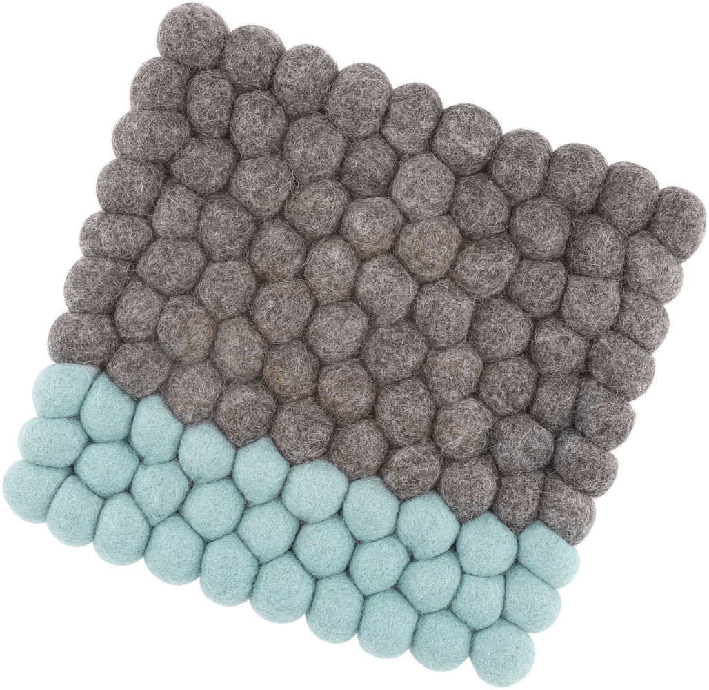 Untersetzer Topfuntersetzer Schafwolle Filz rund Cilio LANA DUO Auswahl Bild 1