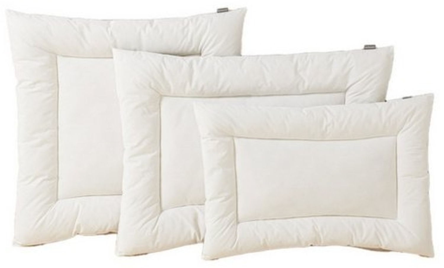 vertbaudet Schlafkissen Flaches Kinder Kopfkissen mit Bio-Baumwolle Bild 1