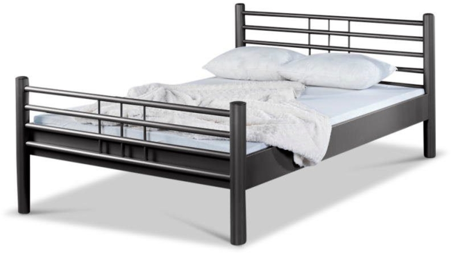 BedBox Metallbett Lea, traumhaft klassisches Bett, stabil und langlebig Bild 1