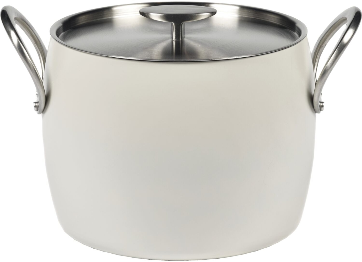 SERAX Serene White Kochtopf mit Deckel, Inhalt: 7,5 Liter, ø: 220 mm Bild 1