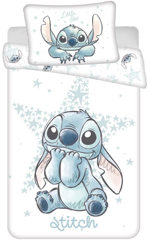 Lilo & Stitch Bettwäsche-Set für Kinder – Bettbezug 100x135 cm & Kissenbezug 40x60 cm Bild 1