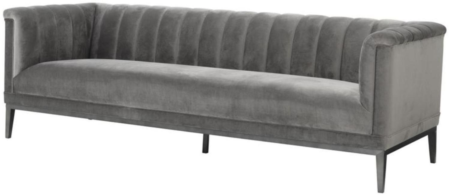 Casa Padrino Sofa Grau 230 x 86 x H. 75 cm Bild 1