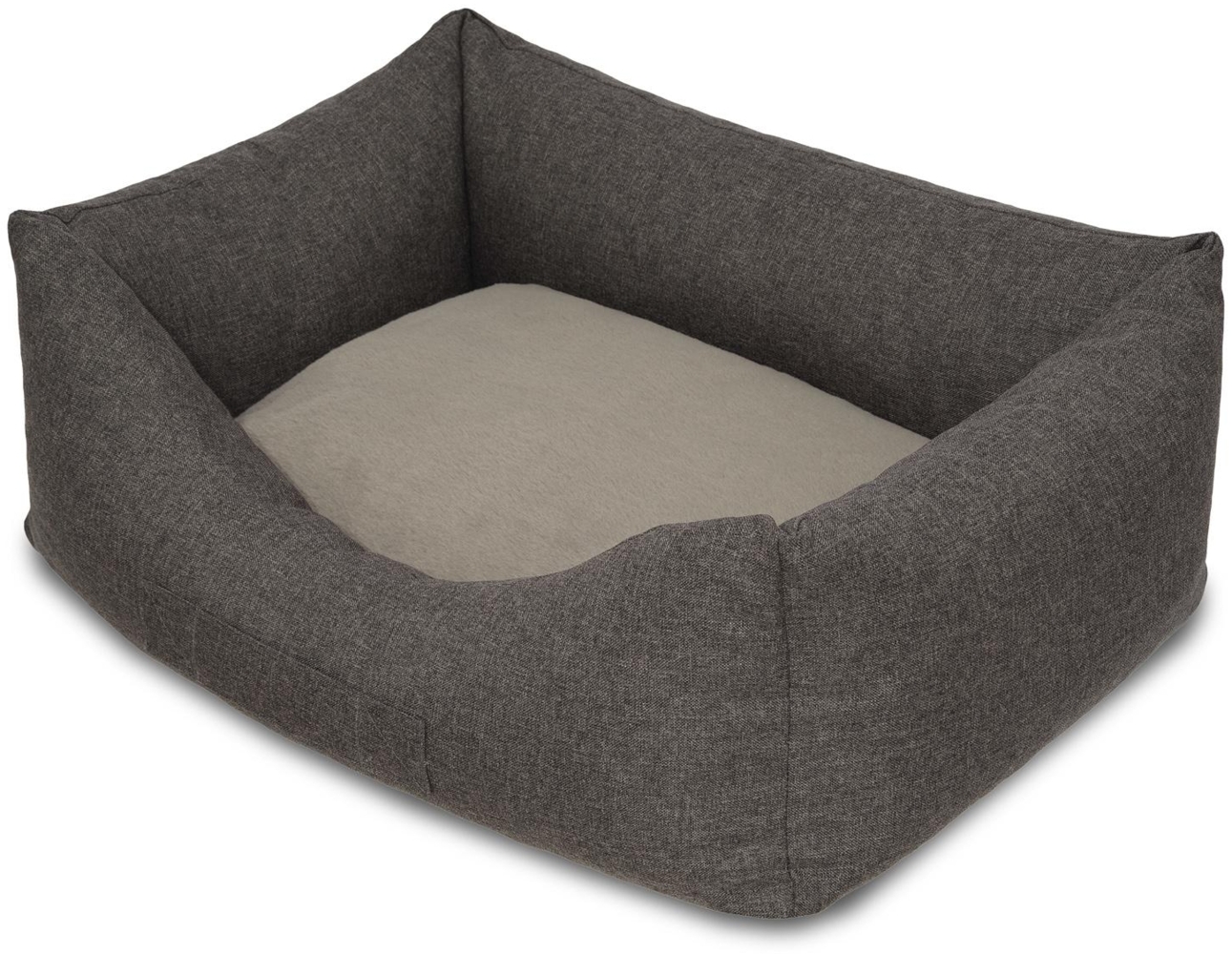 Petzzz Hundebett Lucky L 100 x 70 x 27 cm mit orthopädischem Innenkissen Bild 1