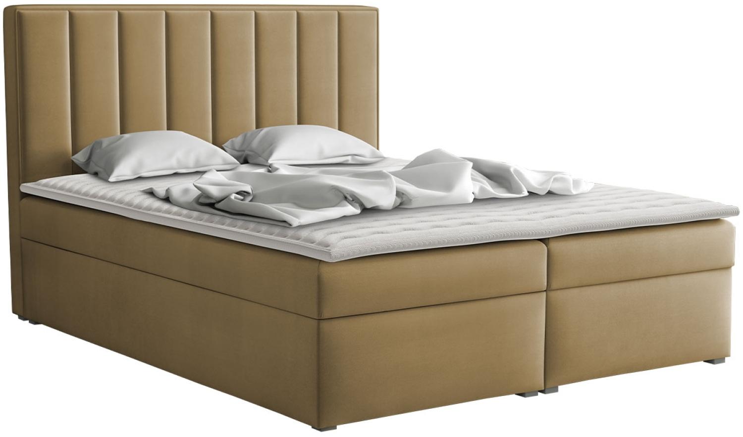 Boxspringbett Ideal Box, Beige, 180 x 200 cm Bild 1