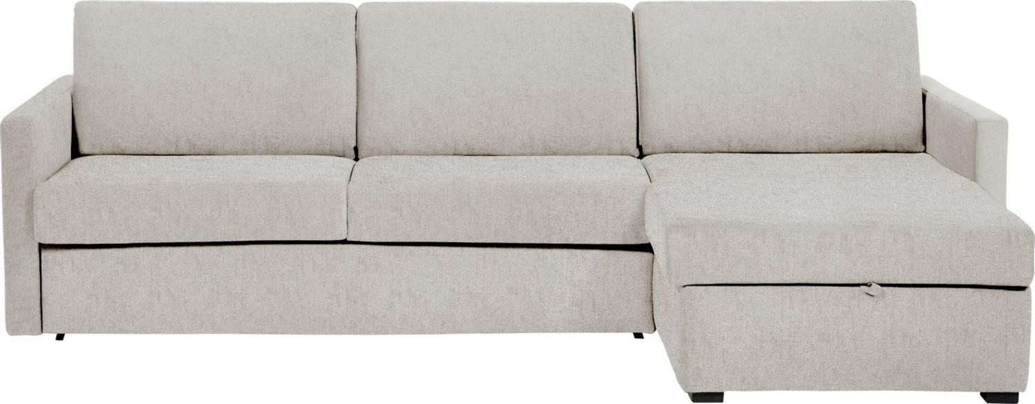 Places of Style Schlafsofa GOLDPOINT Ecksofa 264 cm, Liegefläche (140/200cm), L-Form, Bettfunktion, Bonell-Federkernmatratze und Dauerschläfer-Funktion Bild 1