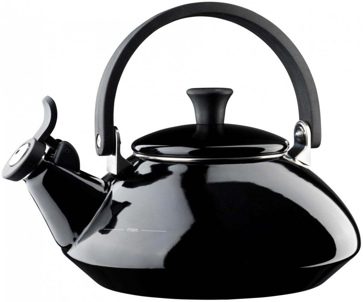 Le Creuset Zen Wasserkessel Schwarz Bild 1