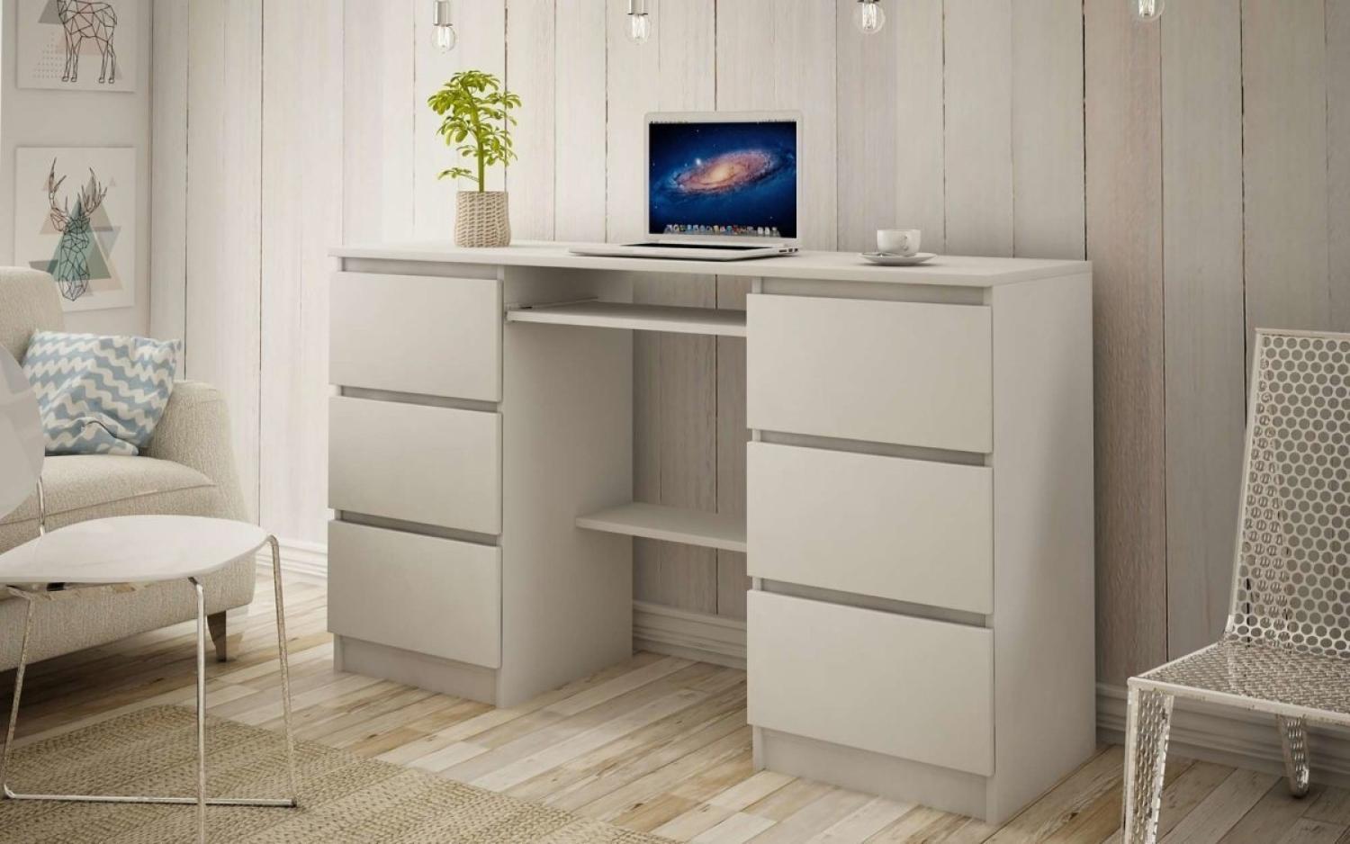 Luxusbetten24 Schreibtisch Designer Schreibtisch Lavoro, mit Stauraum Bild 1