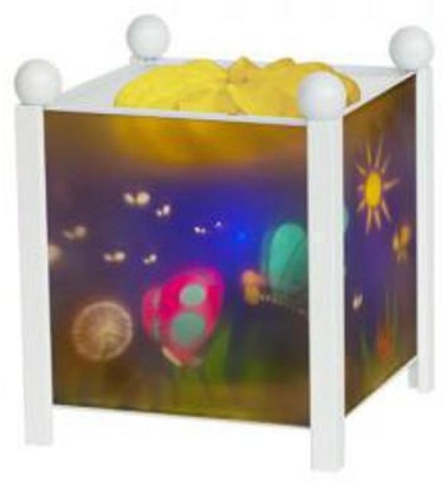 Nacht Licht - Magische Laterne Schmetterling - Weiss 12V Bild 1