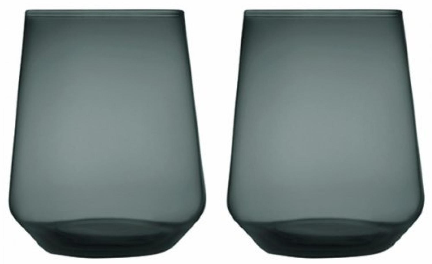 Iittala Wassergläser Essence Dunkelgrau (2-teilig) 1026358 Bild 1