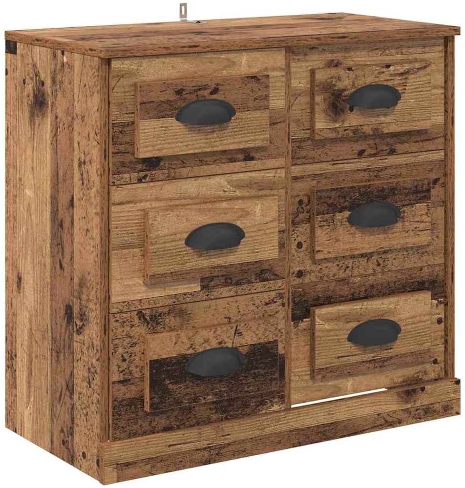 vidaXL Sideboard Altholz 70 x 35,5 x 67,5 cm Holzwerkstoff 881426 Bild 1