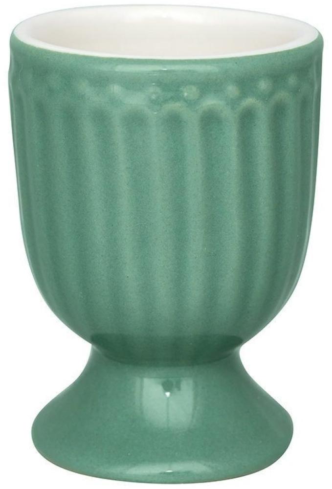 Greengate Alice Eierbecher dusty green 6,5 cm Bild 1