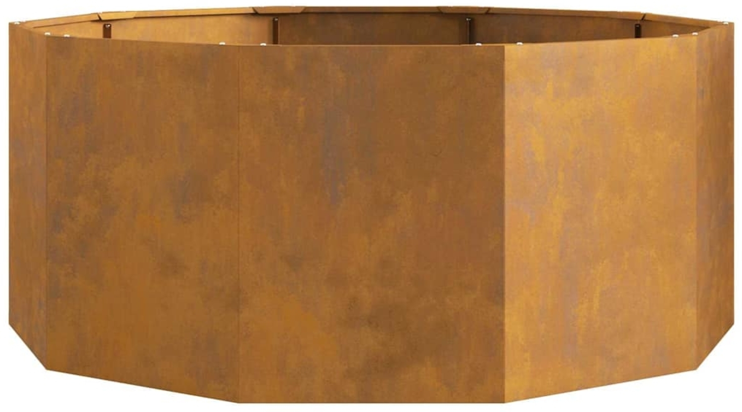 vidaXL Pflanzkübel Rostig 120 x 120 x 50 cm Wetterfeststahl 883751 Bild 1