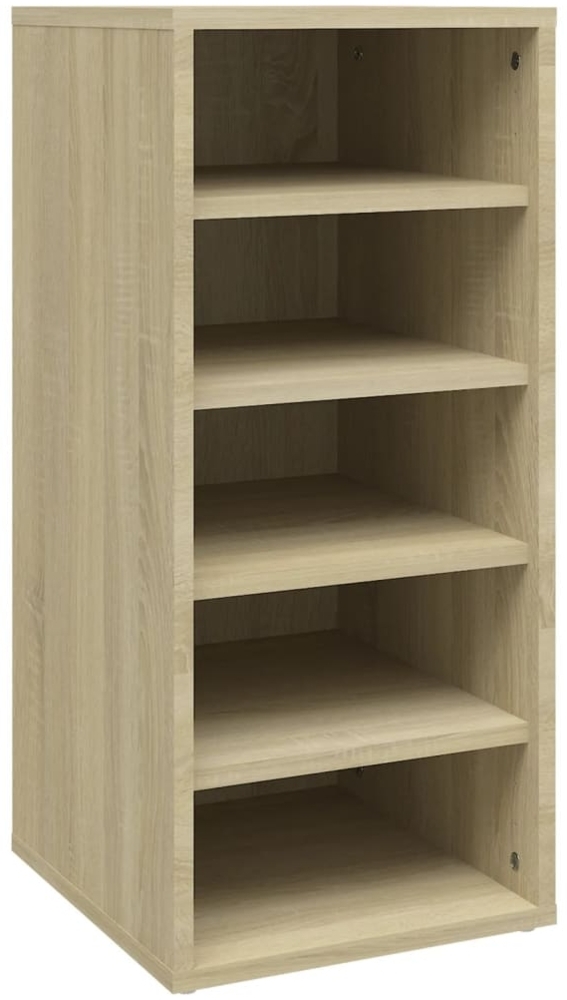 vidaXL Schuhschrank Sonoma-Eiche 31,5x35x70 cm Holzwerkstoff 808987 Bild 1