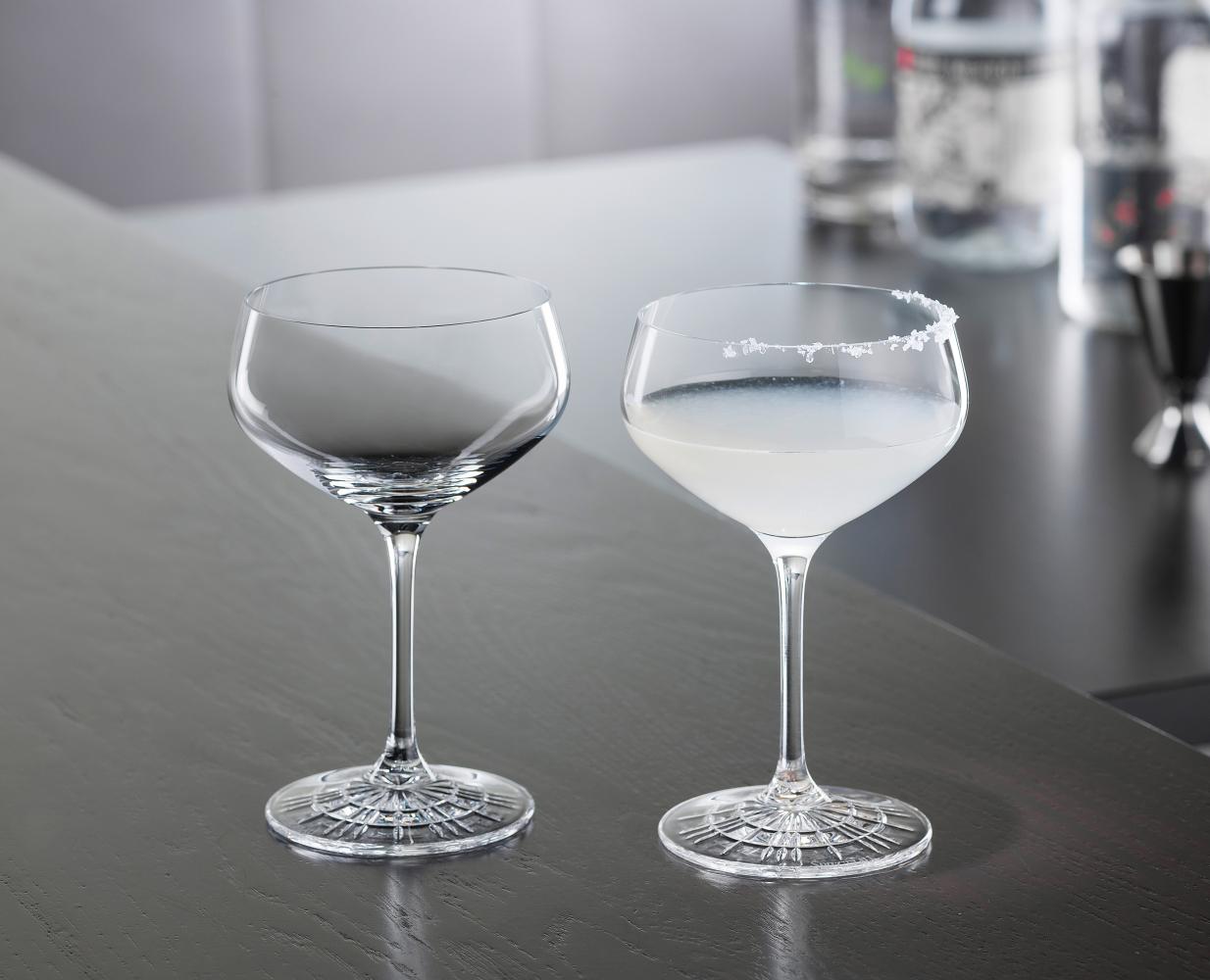 Spiegelau Perfect Serve Collection Coupette Glas, 4er Set, Cocktailglas, Margarita, Kristallglas, 235 ml, 4500174 Bild 1