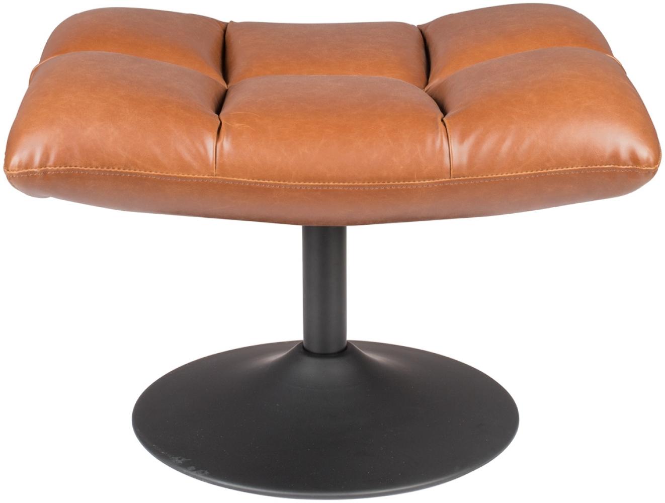 Hocker BAR VINTAGE BROWN Kunstleder von DutchBone Bild 1