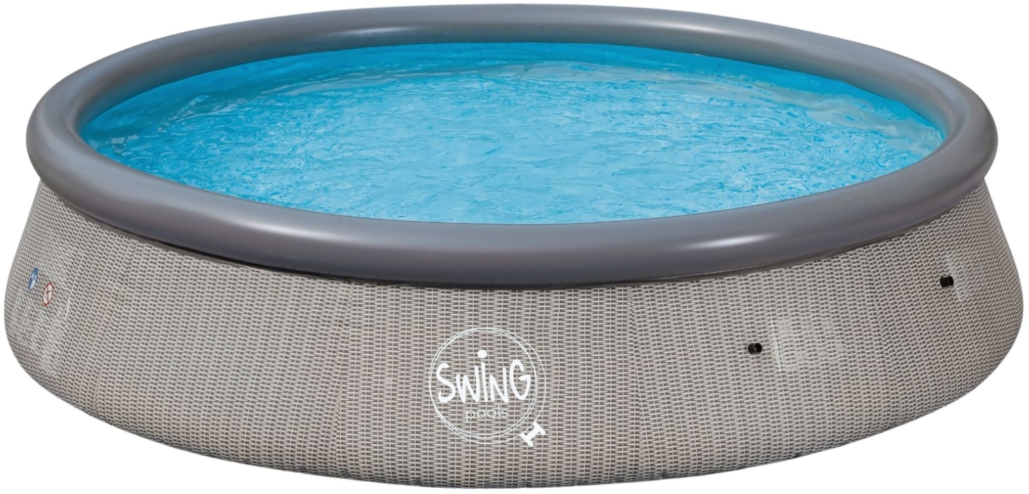 WICKER SWING Pools - 3,66m x 0,91m im Korbflecht-Design Bild 1