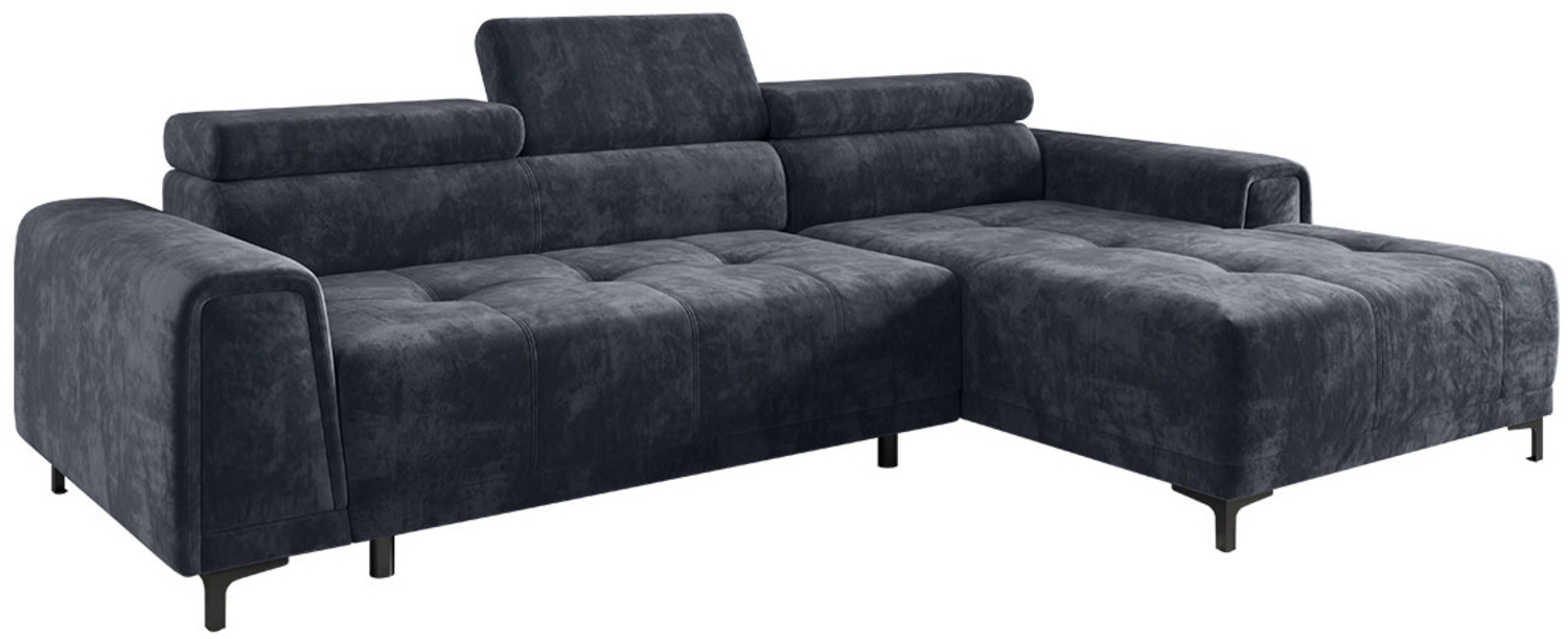 Ecksofa Volta Mini (Farbe: Monolith 97, Seite: Rechts) Bild 1