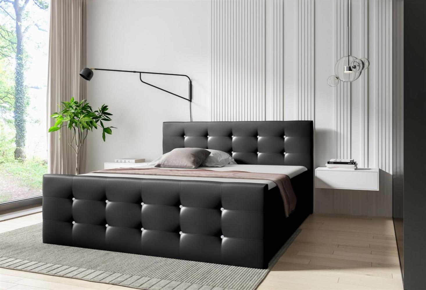 Boxspringbett Schlafzimmerbett LIAMOS 120x220cm Bild 1