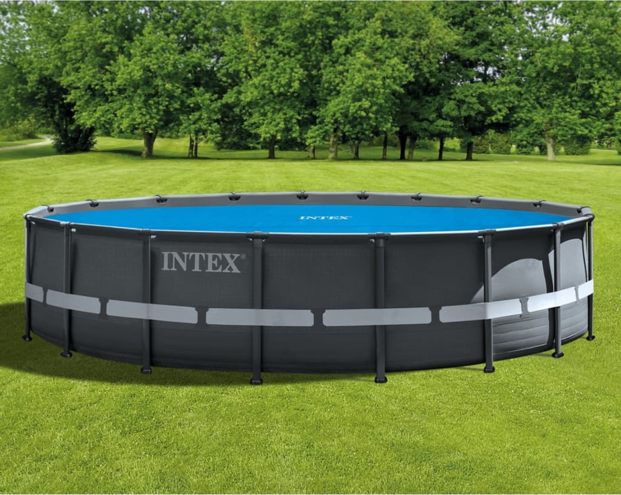 Intex Solar Poolabdeckung Blau 538 cm Polyethylen 3202952 Bild 1