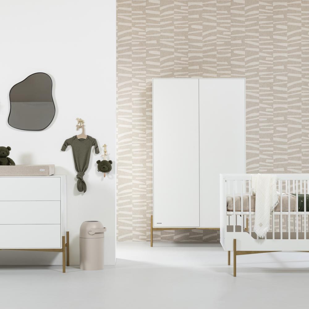 Kidsmill Boutique Babyzimmer Weiß / Brass | Bett 6 Bild 1