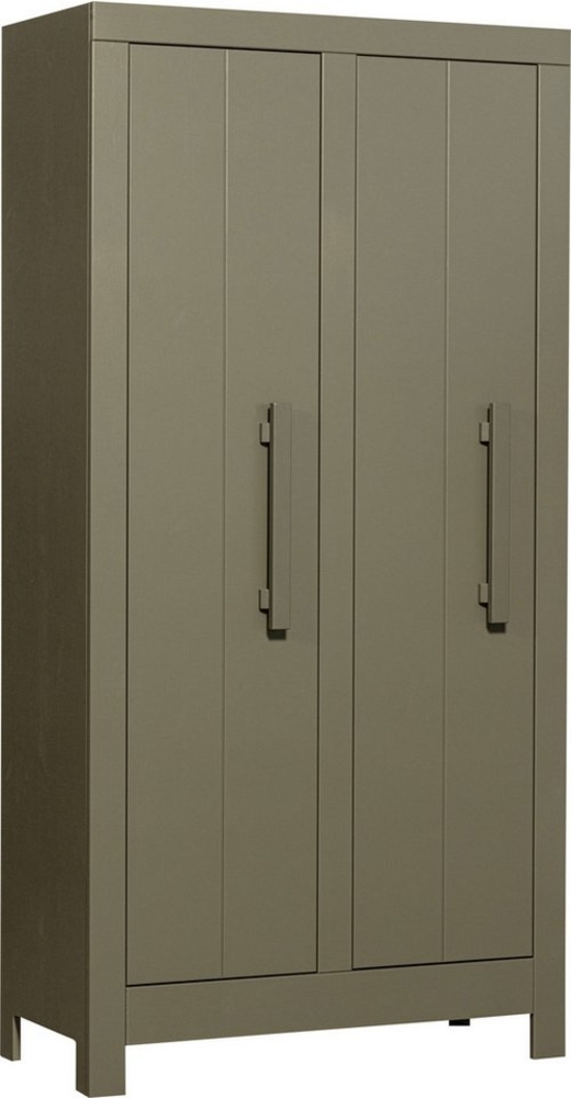 WOOOD Garderobenschrank Bobby Mehrzweckschrank, Garderobenschrank aus Kiefernholz, H 190 cm x B 95 cm Bild 1