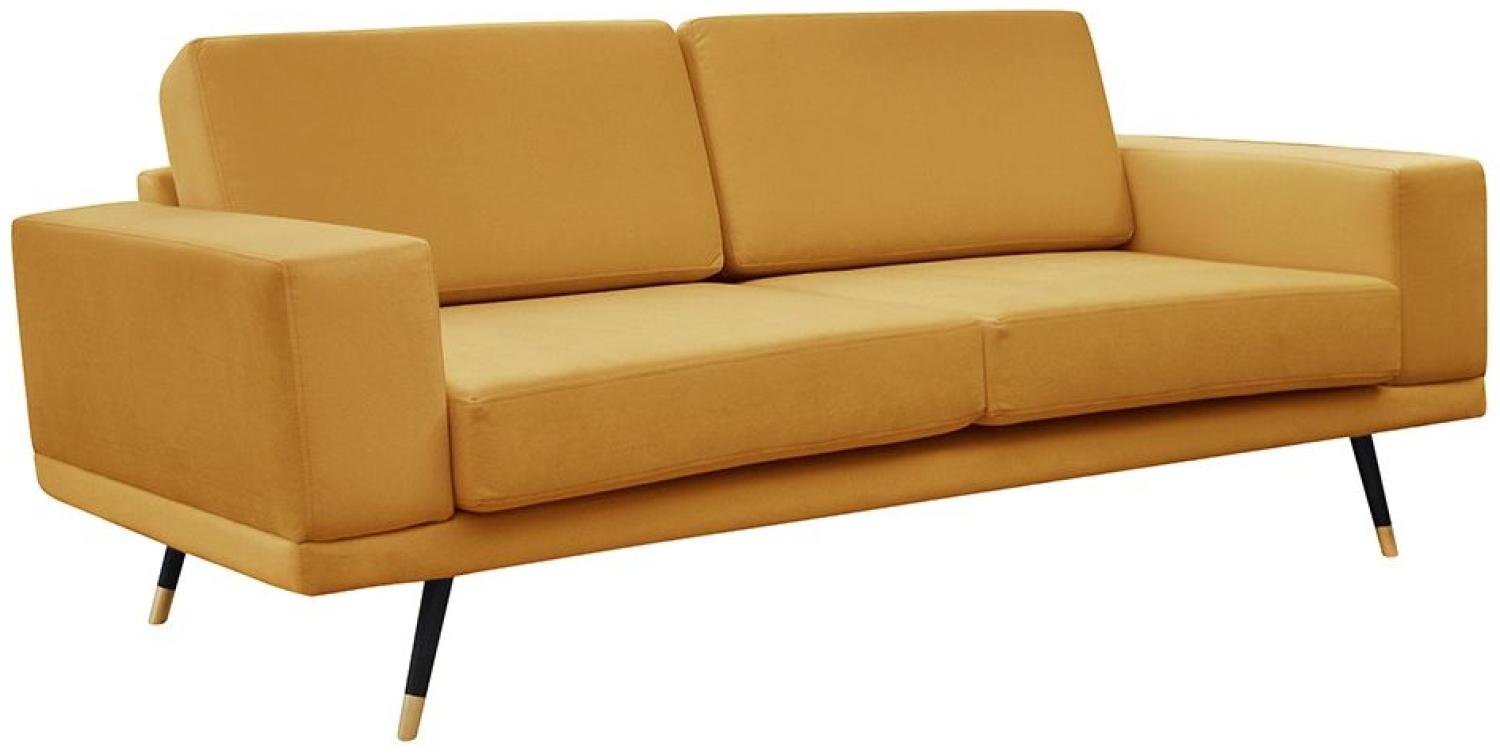 Polstersofa Sofa 3-Sitzer ARMIDA Massivholz Buche Bild 1