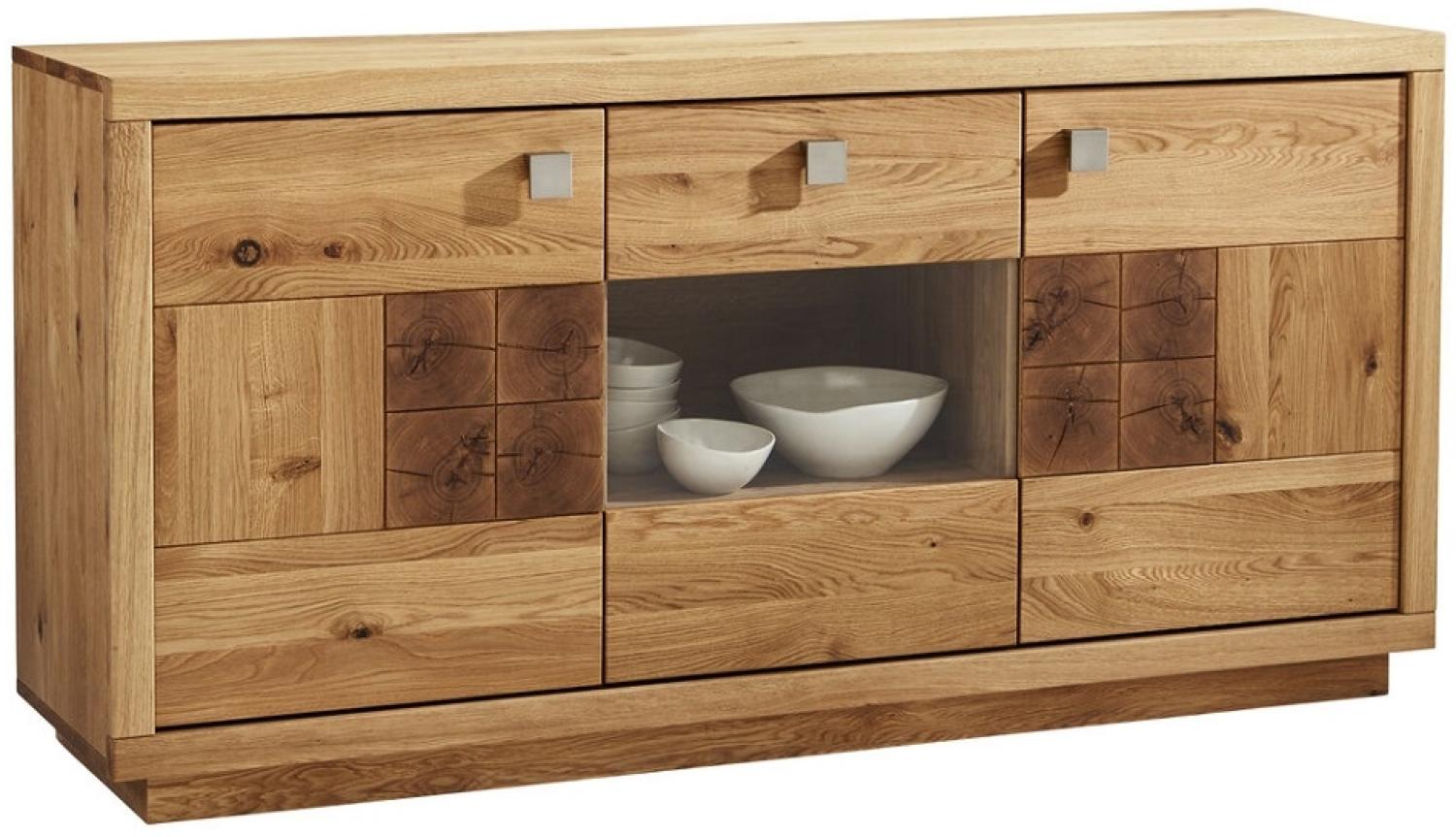 Sideboard 170x84 cm "Wisconsin" Wildeiche geölt Bild 1