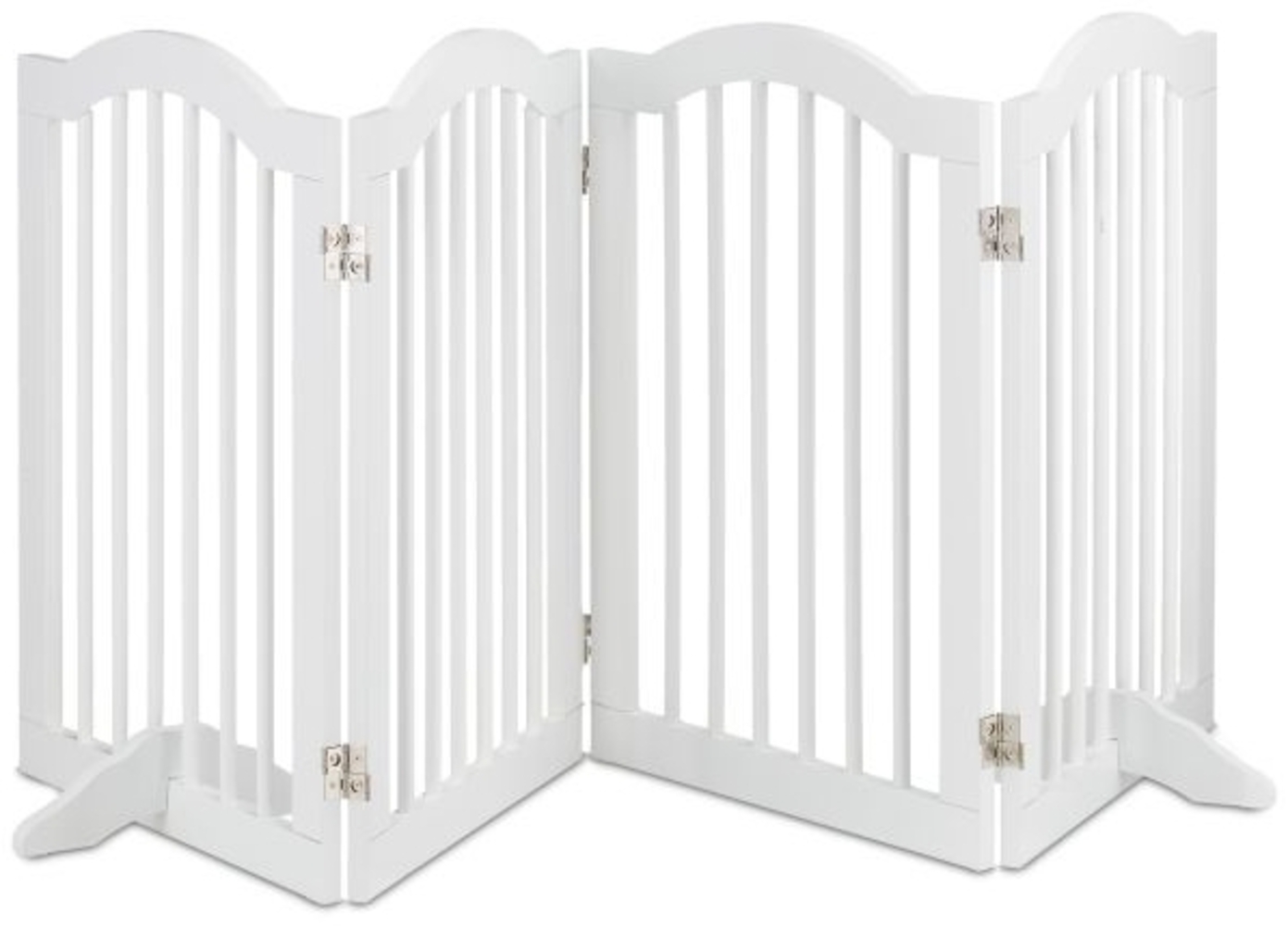 Weißes Absperrgitter 70 cm hoch Bild 1