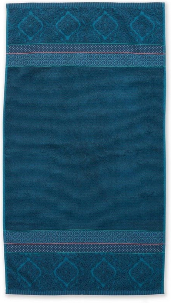 PiP Studio Handtuch Soft Zellige_Dark Blue_UV_UV_55x100 1 Handtuch 55 x 100 cm, Frottier (1-St) Bild 1