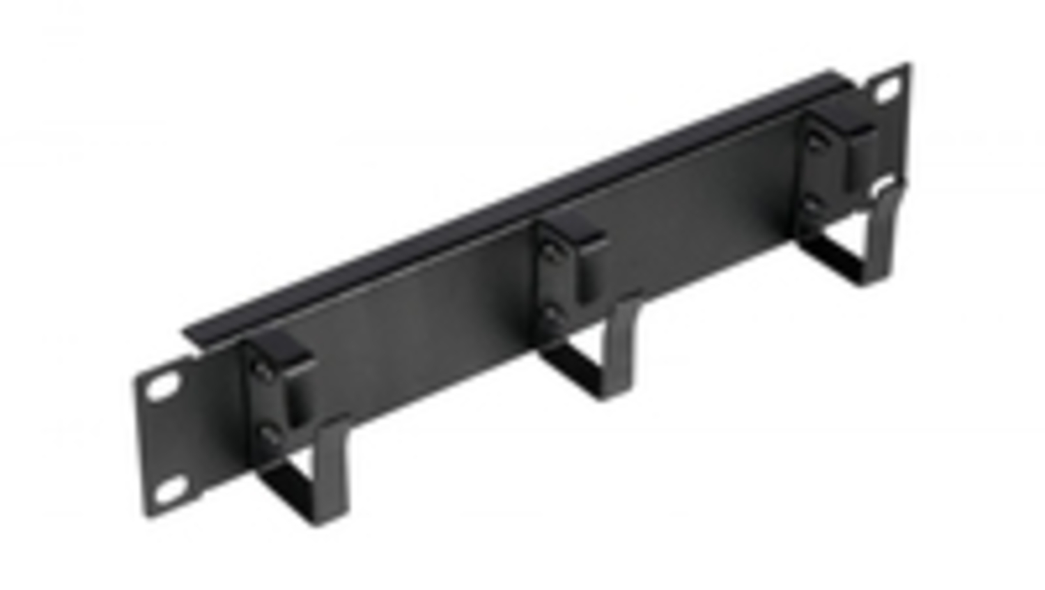 Equip 10 Kabelmanagement 3xMetallringe 1U schwarz Bild 1