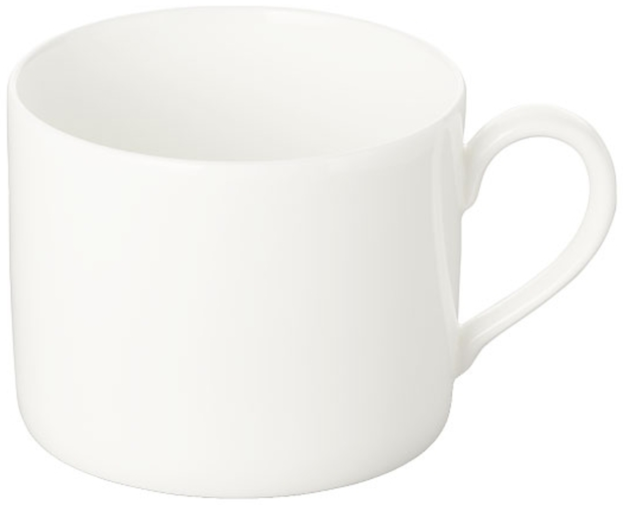 Dibbern Fine Bone China Weiss Kaffee Obertasse zylindrisch 0,25 L Bild 1